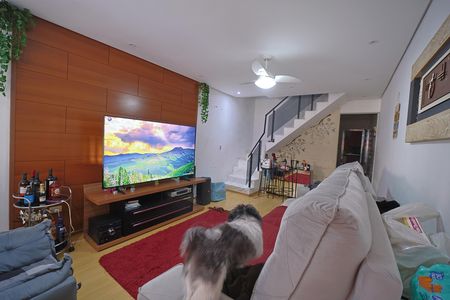 Sala de casa de condomínio à venda com 2 quartos, 100m² em Vila Paulistania, São Paulo