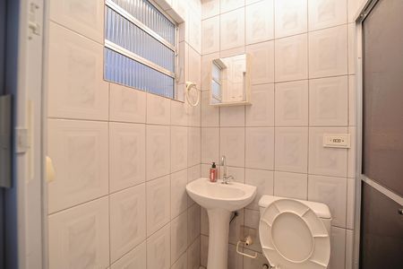 Casa de condomínio à venda com 100m², 2 quartos e 1 vagaBanheiro da Área gourmet