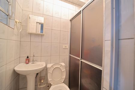 Casa de condomínio à venda com 100m², 2 quartos e 1 vagaBanheiro da Área gourmet