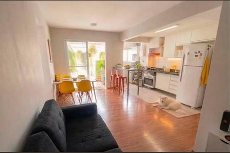 Sala/cozinha de apartamento à venda com 3 quartos, 81m² em Alto do Pari, São Paulo