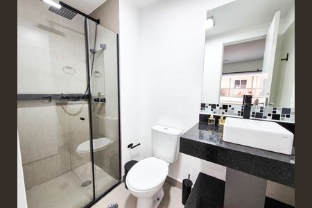 Studio para alugar com 28m², 1 quarto e sem vaga Studio para alugar com 28m², 1 quarto e sem vagaBanheiro