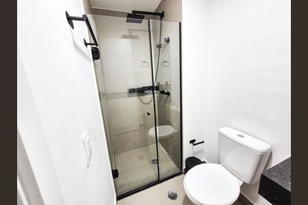 Studio para alugar com 28m², 1 quarto e sem vaga Studio para alugar com 28m², 1 quarto e sem vagaBanheiro