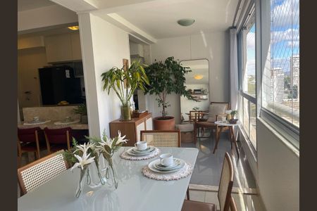 Varanda da Sala  de apartamento para alugar com 2 quartos, 77m² em Vale do Sereno, Nova Lima