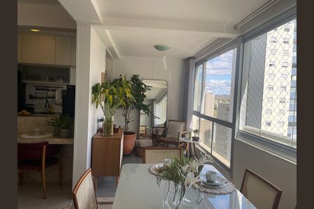 Varanda  de apartamento para alugar com 2 quartos, 77m² em Vale do Sereno, Nova Lima