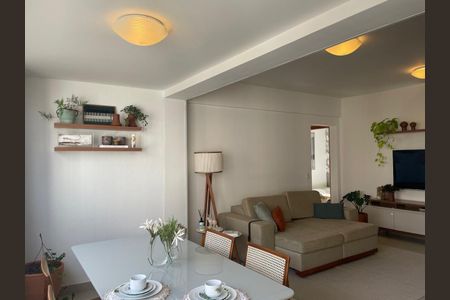 Sala  de apartamento para alugar com 2 quartos, 77m² em Vale do Sereno, Nova Lima