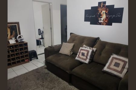 Sala de apartamento para alugar com 2 quartos, 62m² em Residencial Morada dos Lagos, Barueri