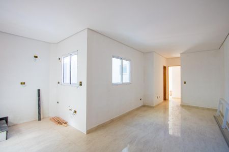 Sala de apartamento à venda com 2 quartos, 108m² em Vila Linda, Santo André