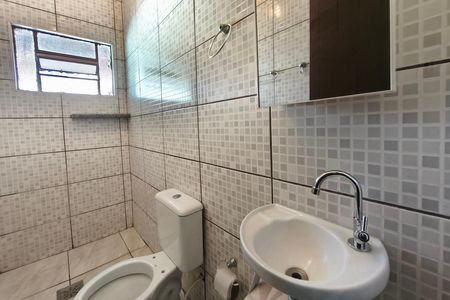 Banheiro de casa para alugar com 1 quarto, 43m² em Jardim São Pedro, Campinas
