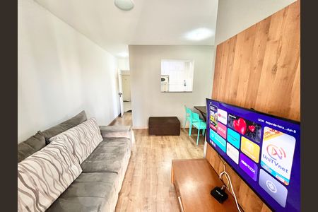 Sala de apartamento à venda com 2 quartos, 55m² em Vila Amélia, São Paulo