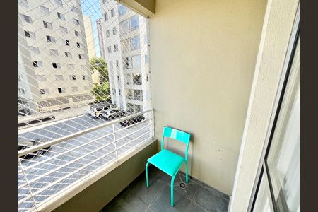 Varanda da Sala de apartamento à venda com 2 quartos, 55m² em Vila Amélia, São Paulo