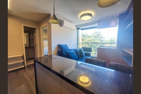 Studio de apartamento para alugar com 2 quartos, 42m² em Santo Amaro, São Paulo