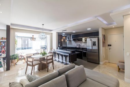 Sala  de apartamento para alugar com 2 quartos, 112m² em Alphaville, Barueri