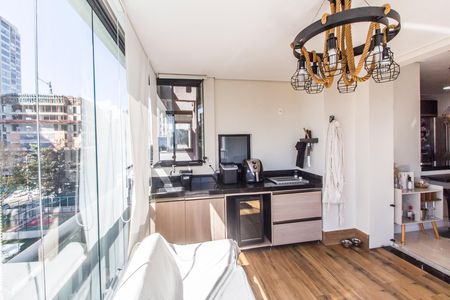 Varanda gourmet de apartamento para alugar com 2 quartos, 112m² em Alphaville, Barueri