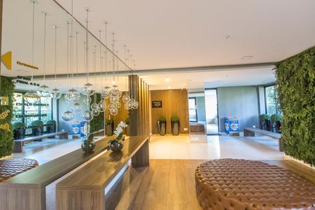 Apartamento para alugar com 112m², 2 quartos e 2 vagasHall social