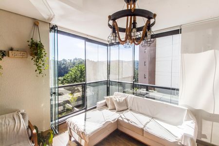 Varanda gourmet de apartamento para alugar com 2 quartos, 112m² em Alphaville, Barueri