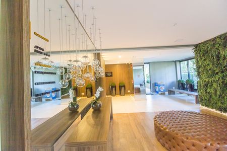 Apartamento para alugar com 112m², 2 quartos e 2 vagasHall social