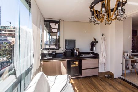 Apartamento para alugar com 112m², 2 quartos e 2 vagas Apartamento para alugar com 112m², 2 quartos e 2 vagasVaranda gourmet