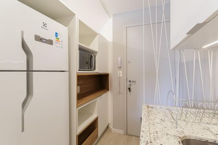 Studio para alugar com 30m², 1 quarto e sem vaga Studio para alugar com 30m², 1 quarto e sem vagaCozinha