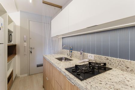 Studio para alugar com 30m², 1 quarto e sem vaga Studio para alugar com 30m², 1 quarto e sem vagaCozinha