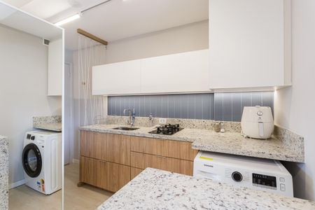 Studio para alugar com 30m², 1 quarto e sem vaga Studio para alugar com 30m², 1 quarto e sem vagaCozinha