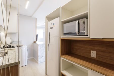 Studio para alugar com 30m², 1 quarto e sem vaga Studio para alugar com 30m², 1 quarto e sem vagaCozinha