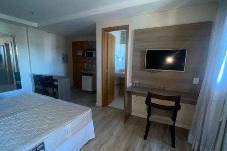 Sala de apartamento para alugar com 1 quarto, 32m² em Centro, Duque de Caxias