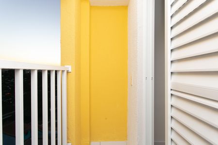 Apartamento para alugar com 35m², 2 quartos e sem vaga Apartamento para alugar com 35m², 2 quartos e sem vagaVaranda do Quarto 1