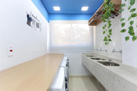 Apartamento para alugar com 35m², 2 quartos e sem vaga Apartamento para alugar com 35m², 2 quartos e sem vagaÁrea comum - Lavanderia