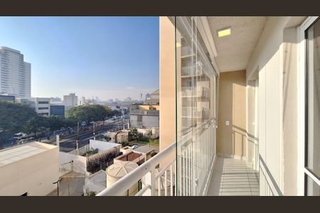 Varanda de apartamento à venda com 1 quarto, 29m² em Bom Retiro, São Paulo