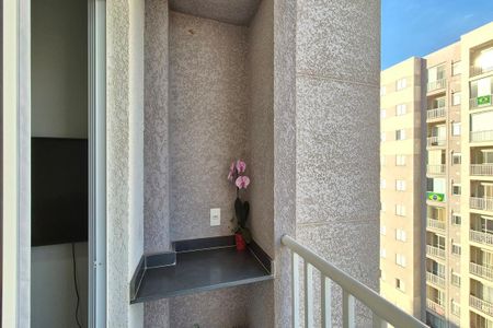 Varanda da Sala de apartamento para alugar com 2 quartos, 55m² em Jardim Samambaia, Campinas