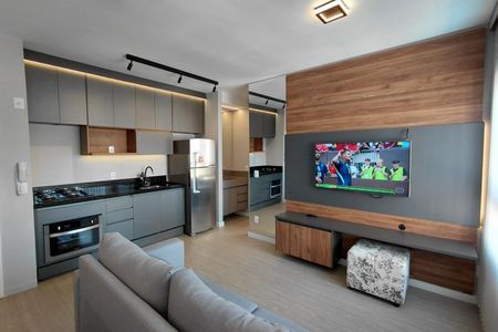 Apartamento à venda com 35m², 1 quarto e sem vaga Apartamento à venda com 35m², 1 quarto e sem vagaSala / Cozinha