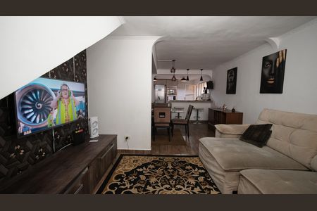 Sala de casa à venda com 3 quartos, 212m² em Vila Camilópolis, Santo André