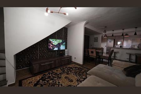 Sala de casa à venda com 3 quartos, 212m² em Vila Camilópolis, Santo André