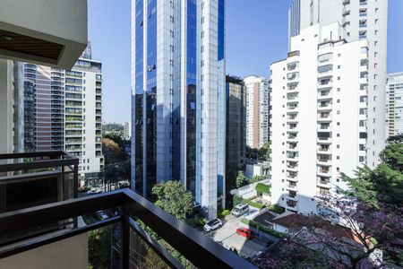 Vista de apartamento para alugar com 1 quarto, 45m² em Itaim Bibi, São Paulo