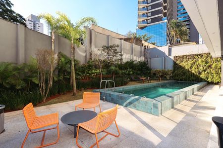 Studio para alugar com 24m², 1 quarto e sem vagaPiscina