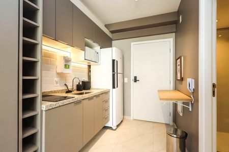 Studio para alugar com 24m², 1 quarto e sem vagaCozinha