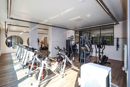 Studio para alugar com 24m², 1 quarto e sem vagaAcademia