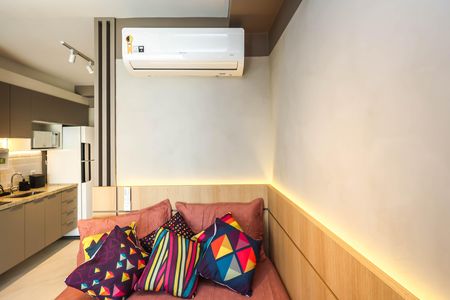 Studio para alugar com 24m², 1 quarto e sem vagaQuarto