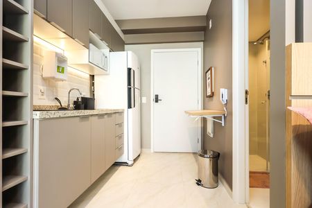 Studio para alugar com 24m², 1 quarto e sem vagaCozinha