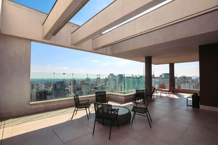 Studio para alugar com 24m², 1 quarto e sem vagaTerraço
