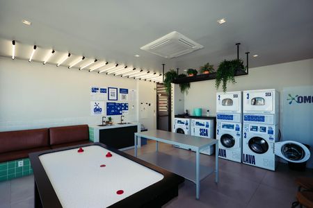 Studio para alugar com 24m², 1 quarto e sem vagaLavanderia