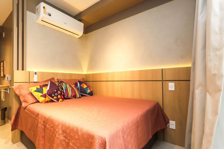 Studio para alugar com 24m², 1 quarto e sem vagaQuarto