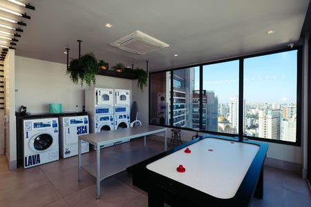 Studio para alugar com 24m², 1 quarto e sem vagaLavanderia