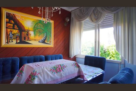 Sala de Jantar de apartamento à venda com 3 quartos, 64m² em São Sebastião, Porto Alegre