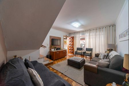 Sala de casa à venda com 3 quartos, 153m² em Vila Boa Vista, Santo André