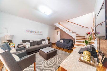 Sala de casa à venda com 3 quartos, 153m² em Vila Boa Vista, Santo André