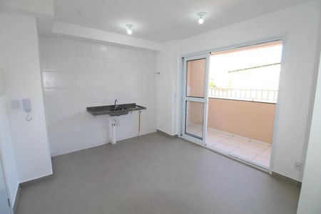 Sala / Cozinha de apartamento para alugar com 2 quartos, 44m² em Jardim Topazio, São José dos Campos
