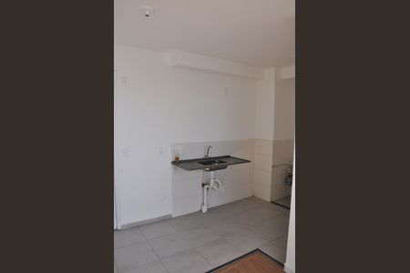 Apartamento para alugar com 40m², 2 quartos e sem vaga Apartamento para alugar com 40m², 2 quartos e sem vagaDetalhe - Cozinha Americana