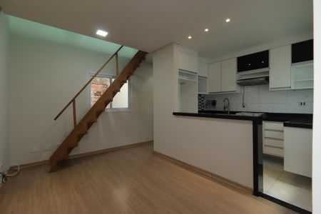 Sala de apartamento à venda com 2 quartos, 108m² em Vila Guaraciaba, Santo André