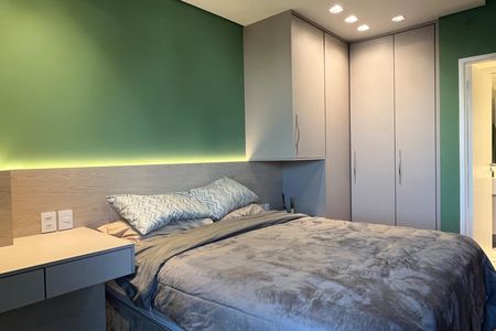 Suíte de apartamento para alugar com 1 quarto, 43m² em Vila Belmiro, Santos